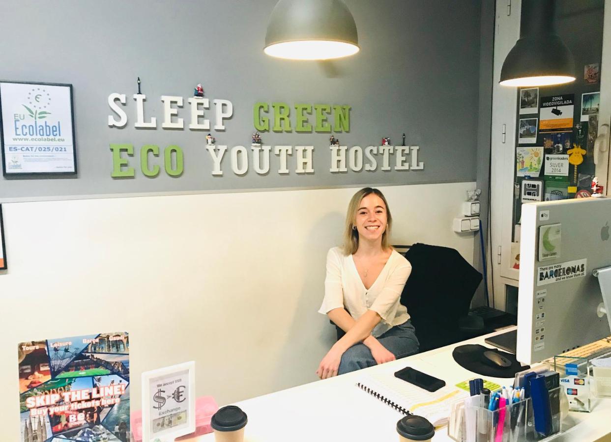 Sleep Green - Certified Eco Youth Hostel Barcelona Eksteriør bilde